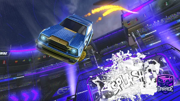 A Rocket League car design from IDKnothin