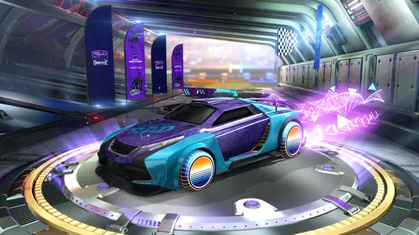 A Rocket League car design from RokFogo