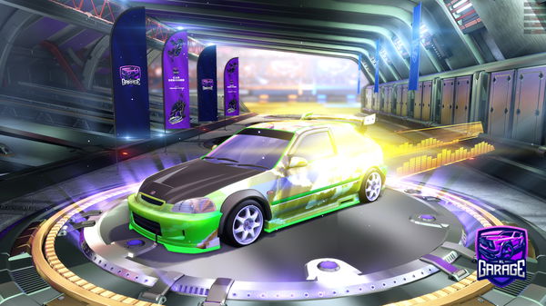 A Rocket League car design from dieguilin