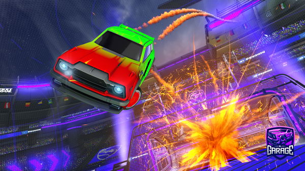 A Rocket League car design from MadKing08