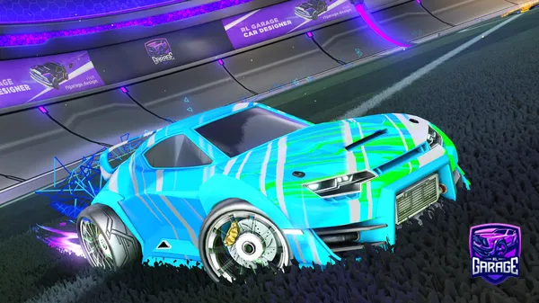 A Rocket League car design from Shooteo2313