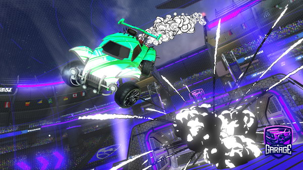 A Rocket League car design from RocketBisq