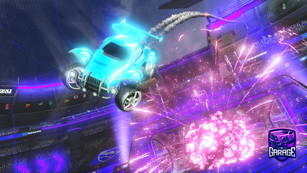 A Rocket League car design from explodionx