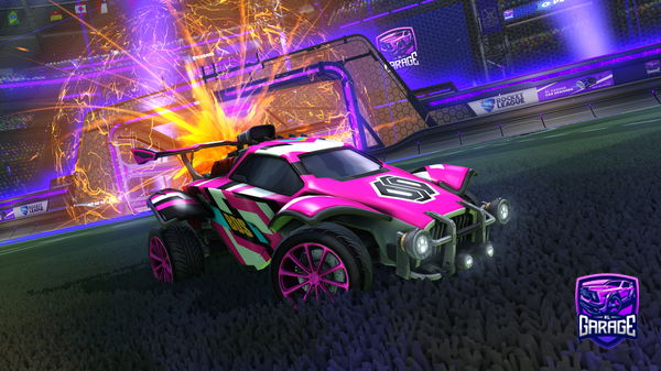 A Rocket League car design from Musty260