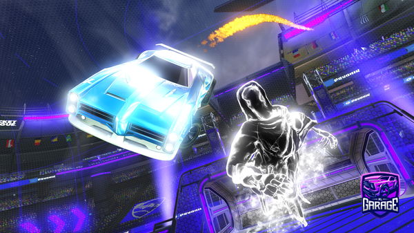 A Rocket League car design from ROGERMM2010