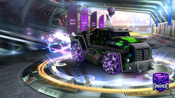 A Rocket League car design from Ayrtnoir