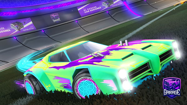 A Rocket League car design from derpy_7017