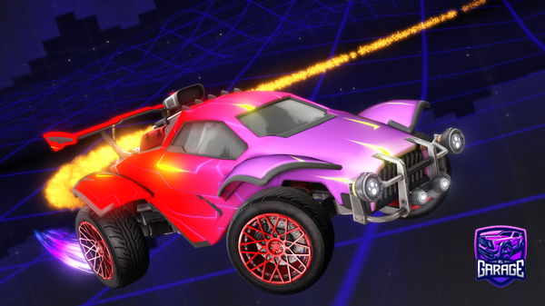 A Rocket League car design from Icke_Picke