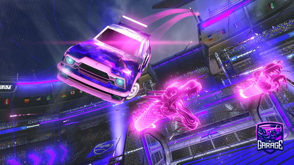 A Rocket League car design from benenefr