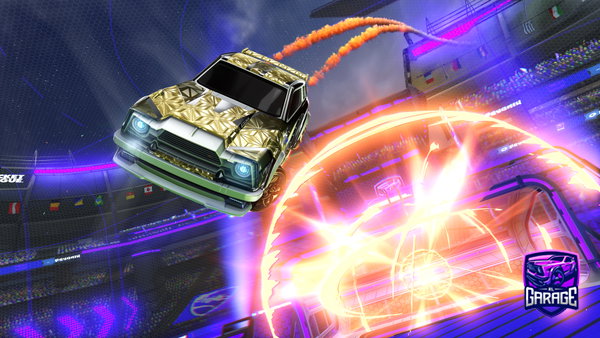 A Rocket League car design from felipej052