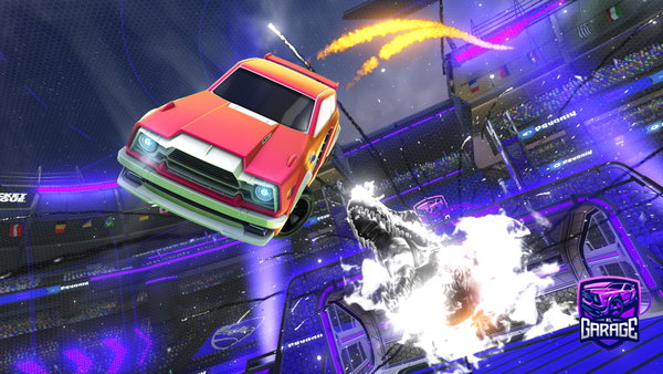 A Rocket League car design from Twiggydippy