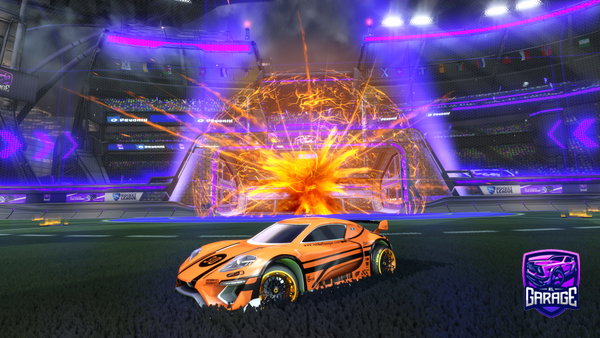 A Rocket League car design from AFlockOfDonuts