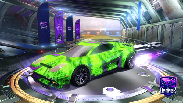 A Rocket League car design from Jakeyboi360