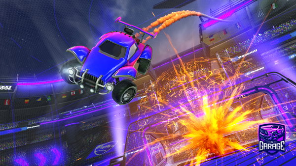 A Rocket League car design from tiatiakola