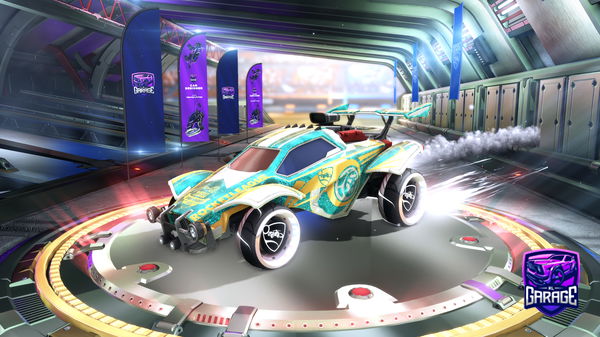 A Rocket League car design from Fergy23