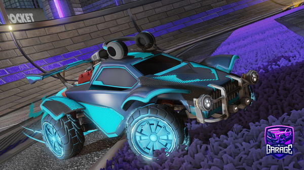 A Rocket League car design from Bhaus42