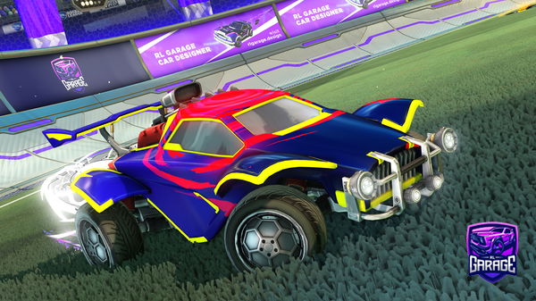 A Rocket League car design from ckeyzonyt