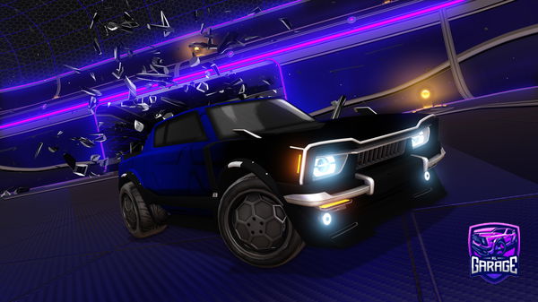 A Rocket League car design from Kismarg