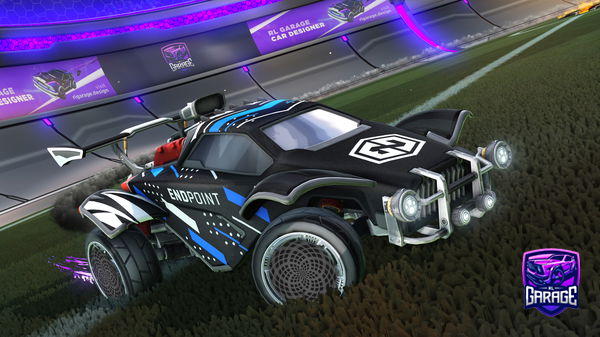 A Rocket League car design from Nyrocs