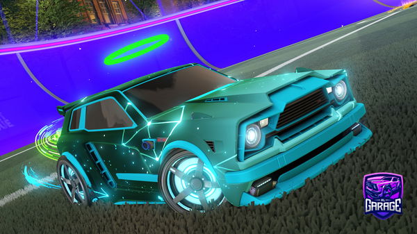 A Rocket League car design from Ospreyflexin