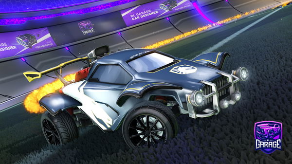 A Rocket League car design from Danielkahrm