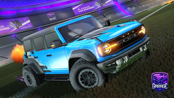 A Rocket League car design from GrimToad467