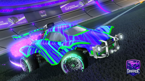 A Rocket League car design from FutureMerlin