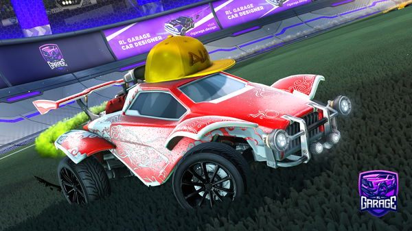A Rocket League car design from daniracer23