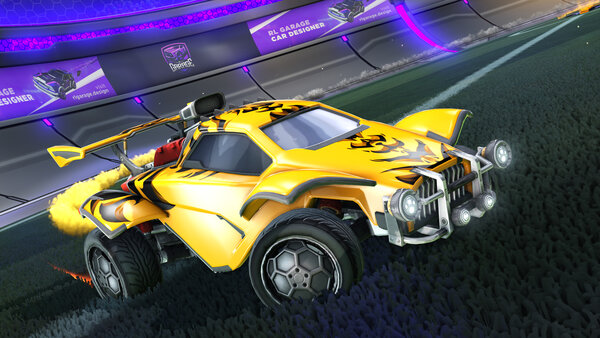 A Rocket League car design from Yasso-31-boy