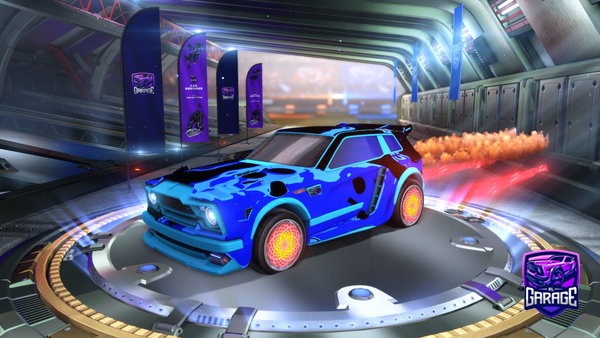 A Rocket League car design from nathaxell1
