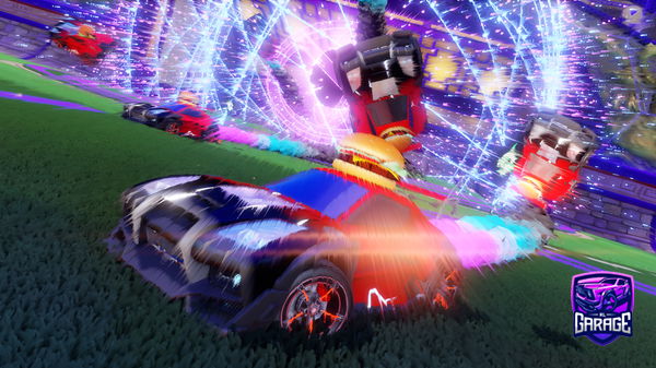 A Rocket League car design from Smacker34