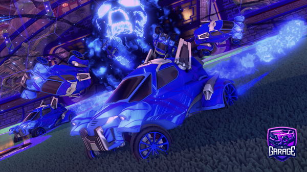 A Rocket League car design from Math1212