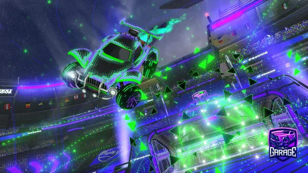 A Rocket League car design from scudy112