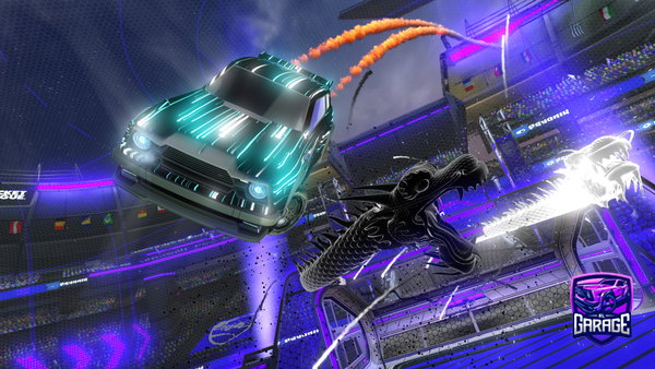 A Rocket League car design from CrazyRatV2