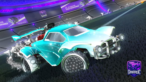 A Rocket League car design from Puffylattice948