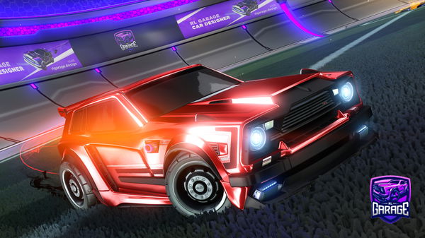 A Rocket League car design from CruddyGamer6931