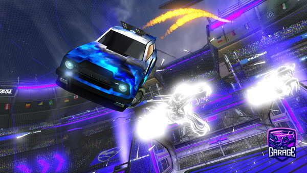 A Rocket League car design from Jaystacks009