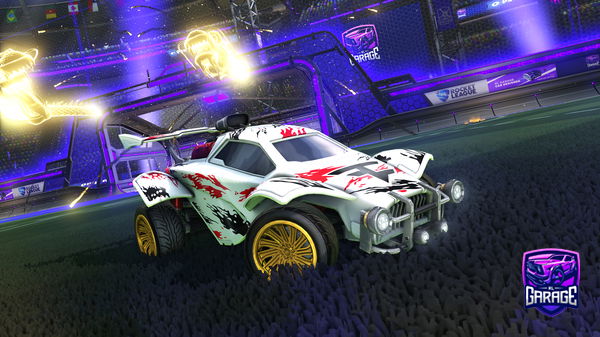 A Rocket League car design from Temptx