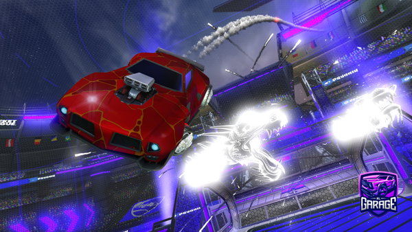 A Rocket League car design from Angryfox490
