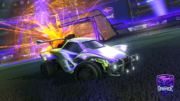 A Rocket League car design from CagiestCap1