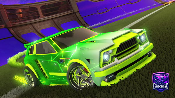 A Rocket League car design from NathanHHHH