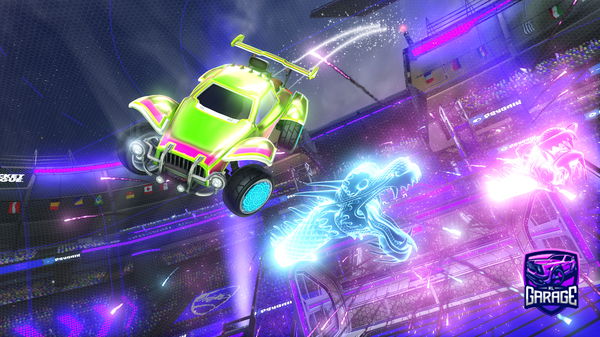 A Rocket League car design from Obamareal