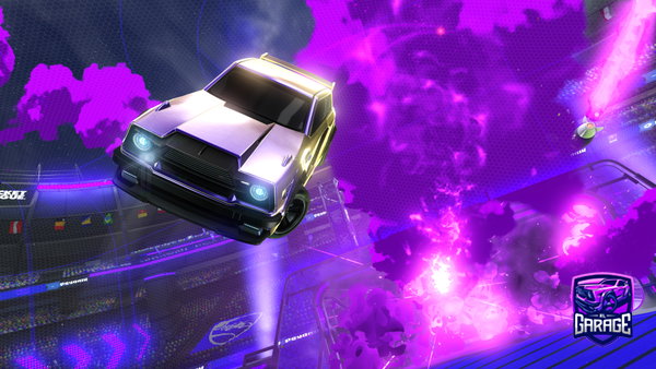 A Rocket League car design from Goatw