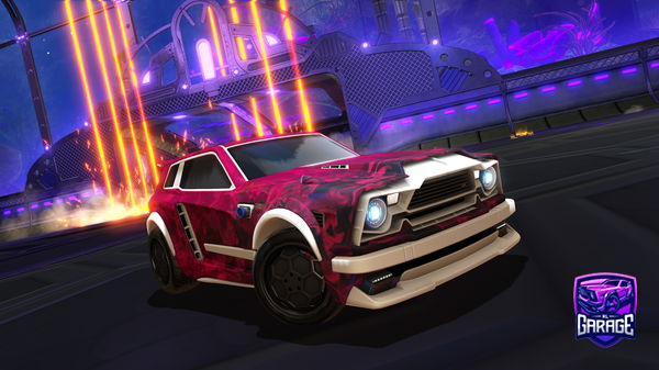 A Rocket League car design from Yassinlggggg