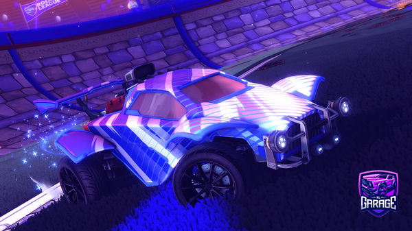 A Rocket League car design from Spew