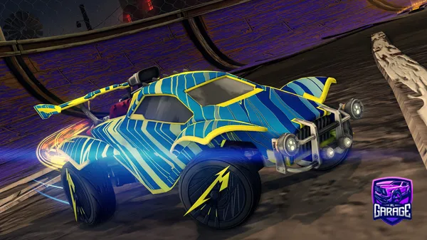 A Rocket League car design from TTV_someone_scores_goals