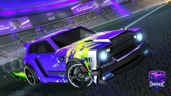 A Rocket League car design from FennecUserRlcs