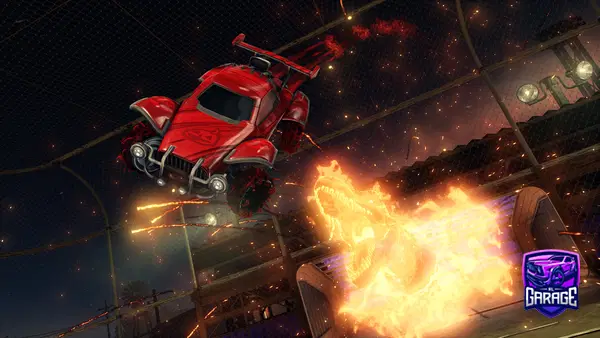 A Rocket League car design from DiskFX
