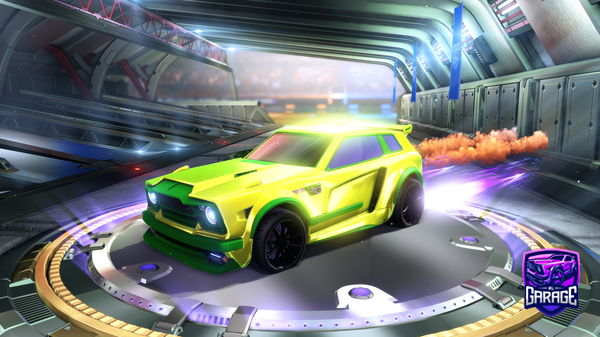 A Rocket League car design from daletioo