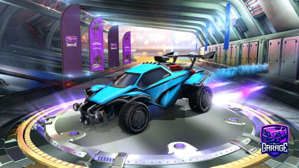 A Rocket League car design from prong